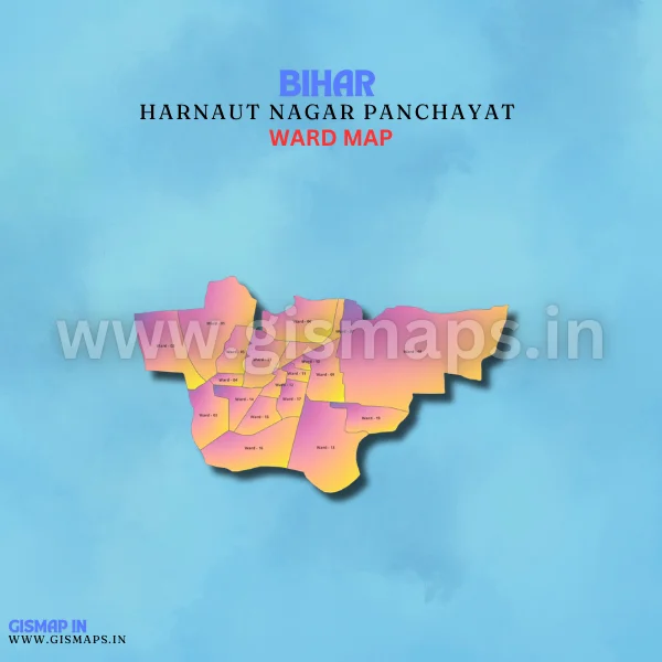 Harnaut Nagar Panchayat Ward Map